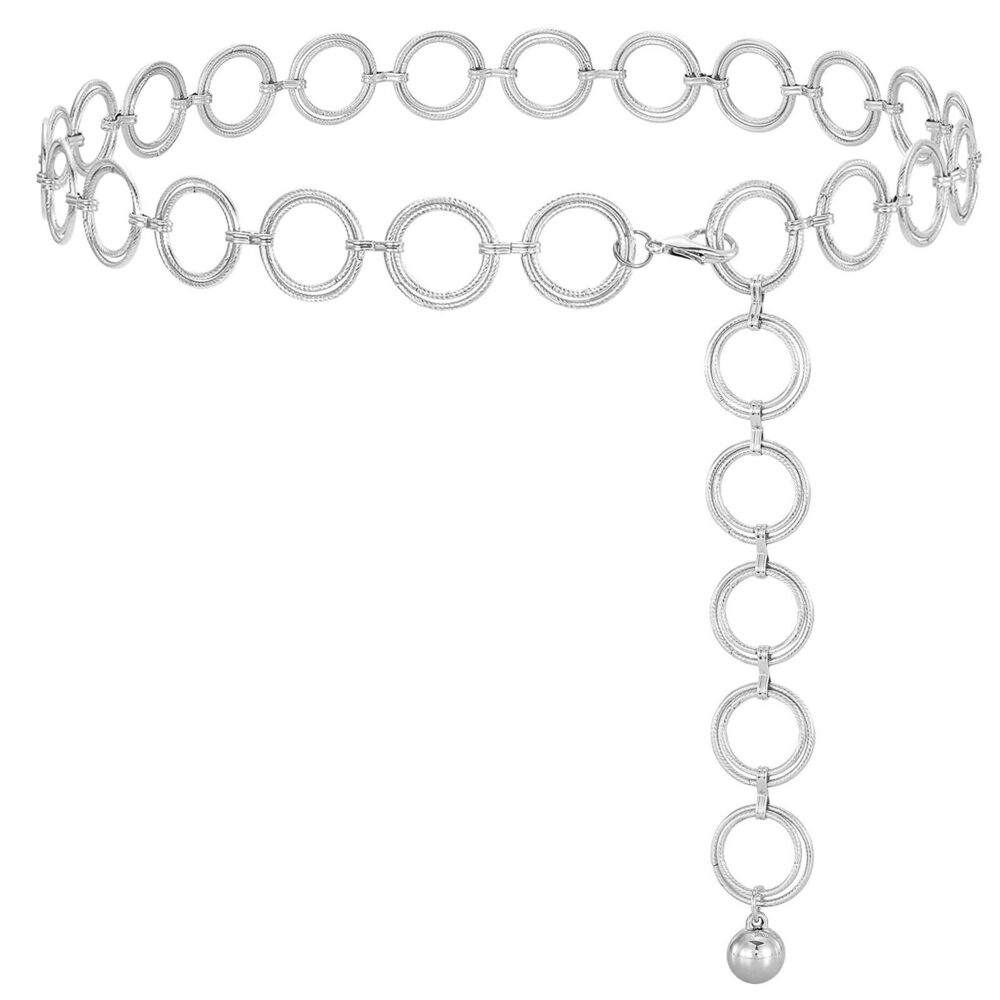 7198 Chain Belts For Women Fashion Gold/silver Waist Chains Belt Dresses